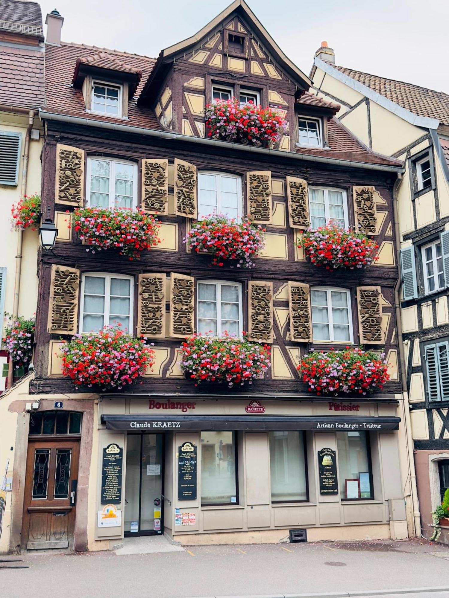 B&B Chez L'Habitant Chambre Privative Sur La Route Des Vins Tv Parking Box Velo Issenheim Eksteriør bilde
